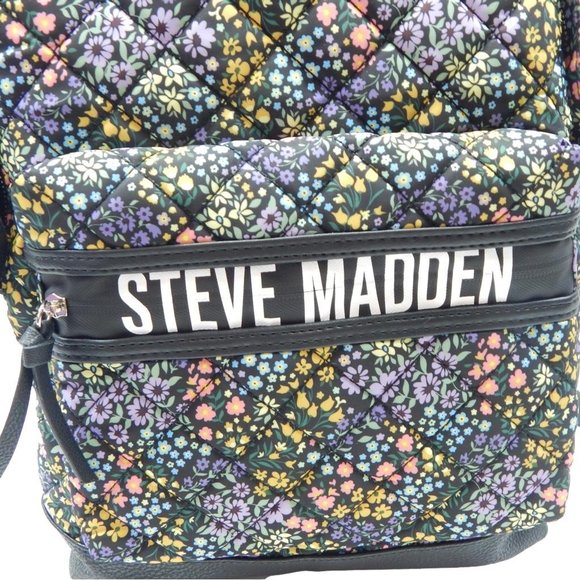 Steve Madden 5 Pocket Women's Backpack With Free S - Picture 7 of 14